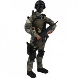 1/6 Special Forces Figure with ACU Uniform in Green