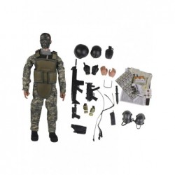 1/6 Special Forces Figure with ACU Uniform in Green