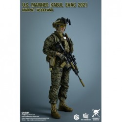 1/6 U.S. Marines Kabul Evac 2021 Marpat Woodland