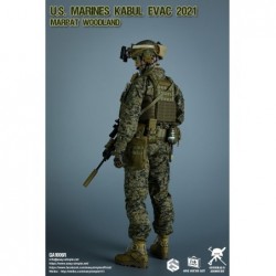 1/6 U.S. Marines Kabul Evac 2021 Marpat Woodland