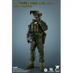 1/6 U.S. Marines Kabul Evac 2021 Marpat Woodland