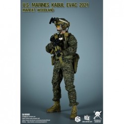 1/6 U.S. Marines Kabul Evac 2021 Marpat Woodland