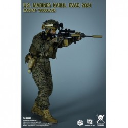 1/6 U.S. Marines Kabul Evac 2021 Marpat Woodland