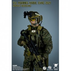 1/6 U.S. Marines Kabul Evac 2021 Marpat Woodland