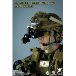 1/6 U.S. Marines Kabul Evac 2021 Marpat Woodland