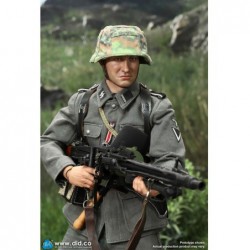 1/6 WWII German 12th SS Panzer Division MG42 gunner - Otto