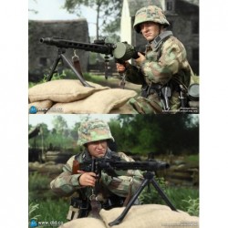 1/6 WWII German 12th SS Panzer Division MG42 gunner - Otto