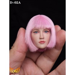 1/6 Sexy Pink Female Head