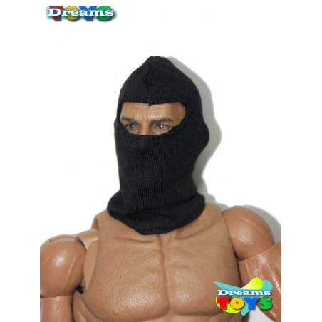 1/6 Balaclava negra Dam Toys