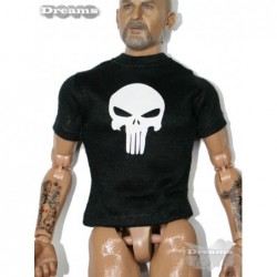 1/6 Playera Punisher Negro Ant Nest