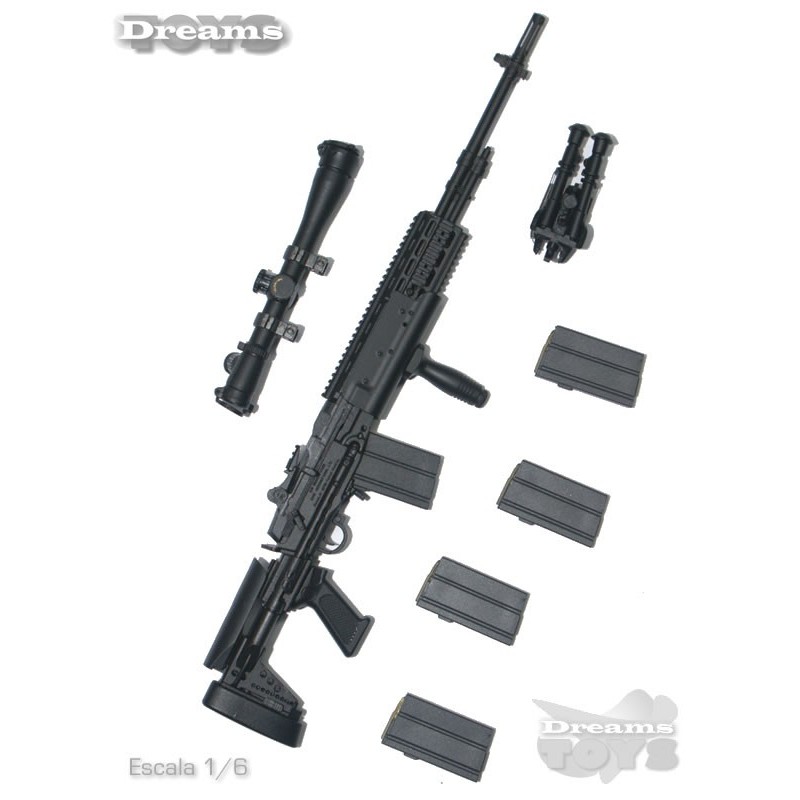 1/6 M14 Rifle de Asalto Easy & Simple