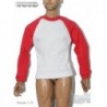 1/6 Playera Raglan Blanco/ Rojo Ant Nest