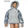 1/6 Sudadera Hood Gris Camo Ant Nest