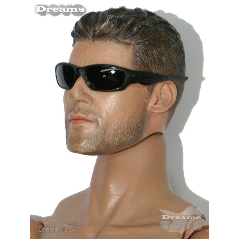 1/6 Lentes Negros Dam Toys