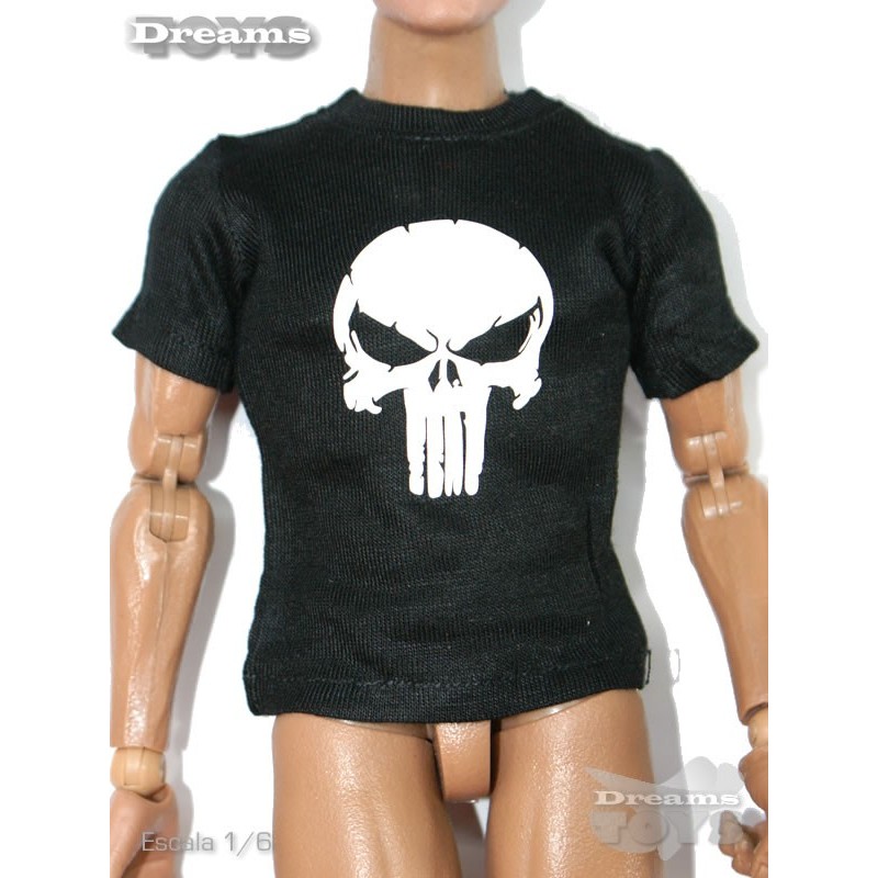 1/6 Playera Punisher 2.0 negro Ant Nest