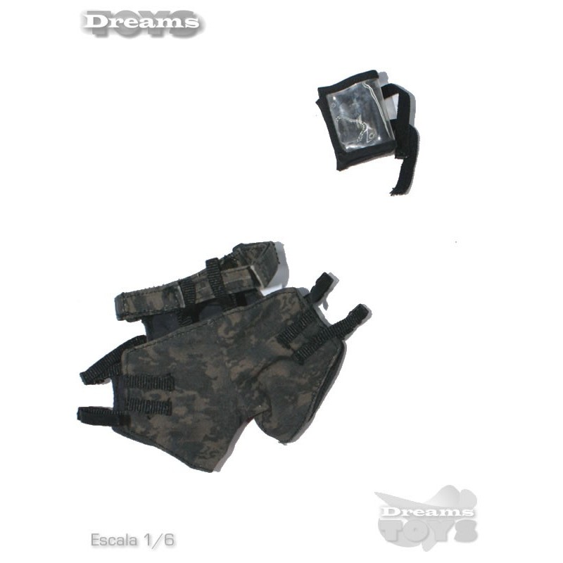 1/6 Pantalon Pelvico Porta Granadas & Porta Mapas Soldier Story