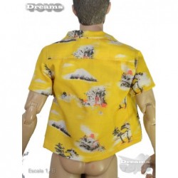 1/6 Camisa Hawaiana Cliff Booth Ant Nest