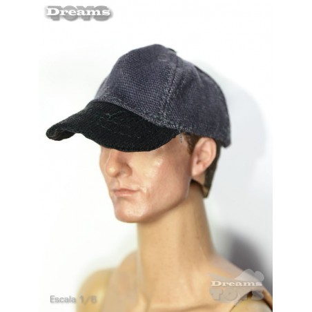 1/6 Gorra Gris Oscuro/ Negro Ant Nest