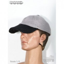 1/6 Gorra Gris Claro/ Negro Ant Nest