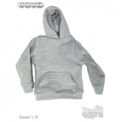 1/6 Sudadera Gris c/ Capucha Ant Nest