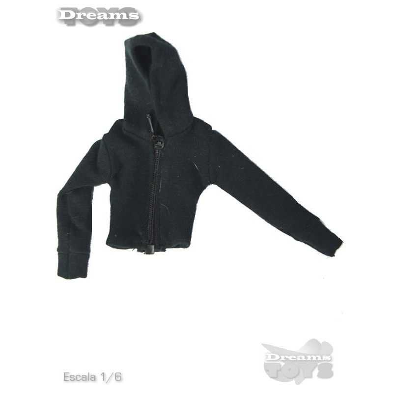 1/6 Sudadera Negra Femenina Ant Nest