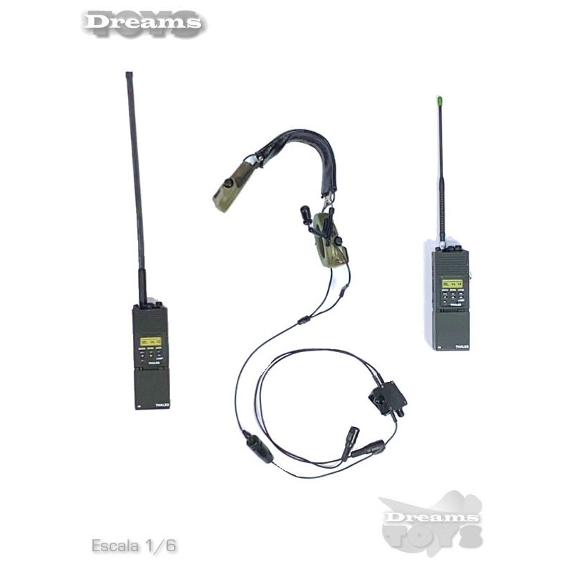 1/6 Par de Radios c/ Diadema Easy & Simple