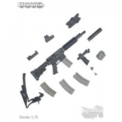 1/6 Compak 16 5.56mm Rifle Easy & Simple