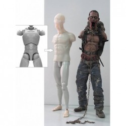 1/6 Walking Dead Pet Zombie Red