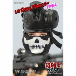 1/6 Skull Mask Female Set 5 Pcs