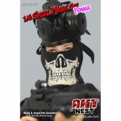 1/6 Skull Mask Female Set 5 Pcs