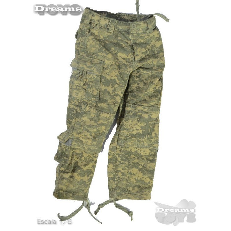 1/6 Pantalon Camo ACU Dam Toys