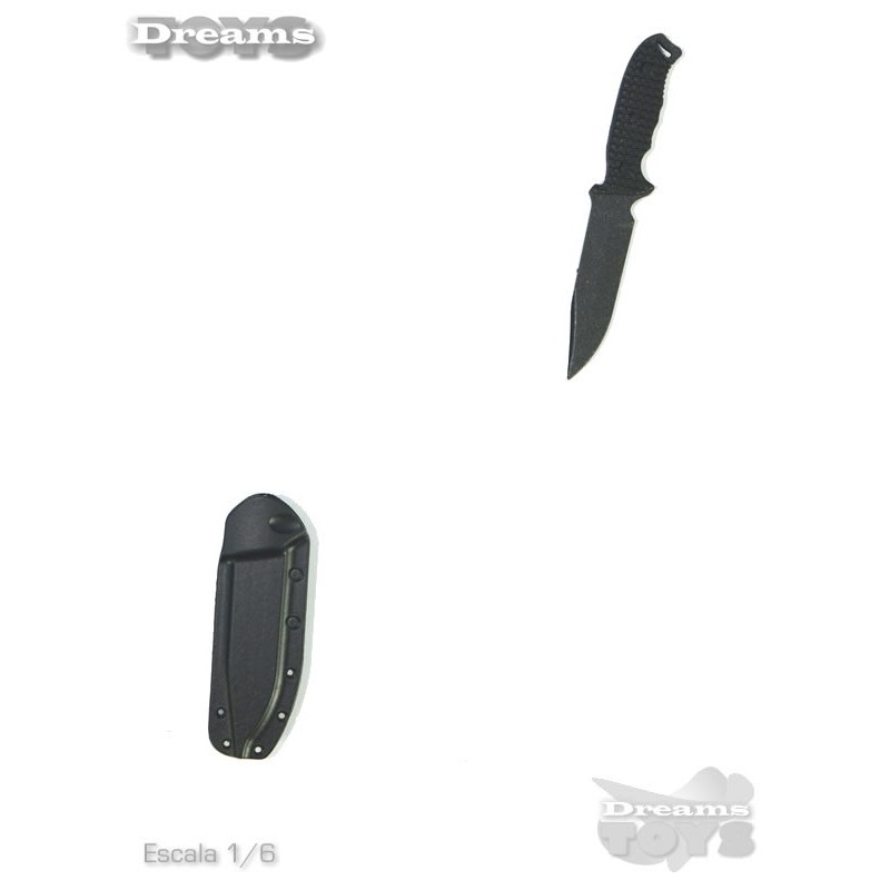 1/6 Cuchillo con Holster Mini Times