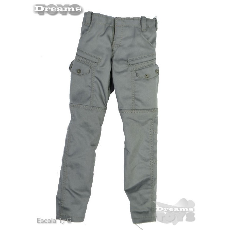 1/6 G4 Pantalon Gris Easy & Simple