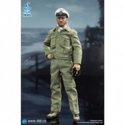 1/12 Palm Hero Series WWII German U-Boat Commander - Lehmann