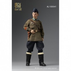 1/6 WWII Soviet Air Force Ace Pilot