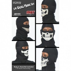 1/6 Skull Mask Male Set 5 Pcs