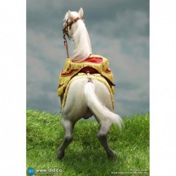 1/6 Napoleon White War Horse (Prancing)