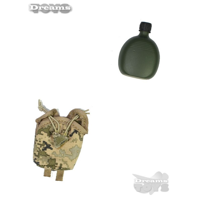 1/6 Cantimplora c/ Holster Flagset