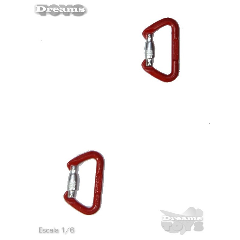 1/6 Par de D Hanging Rojos Dam Toys 1/6 Par de D Hanging Rojos Dam Toys
