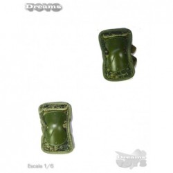 1/6 6B51 Rodilleras Tacticas Digital Flora Dam Toys