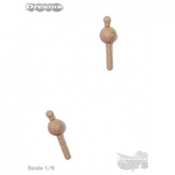 1/6 Par de conectores peg Dam Toys