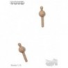 1/6 Par de conectores peg Dam Toys