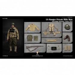 1/6 WWII US Ranger Private Rifle Man