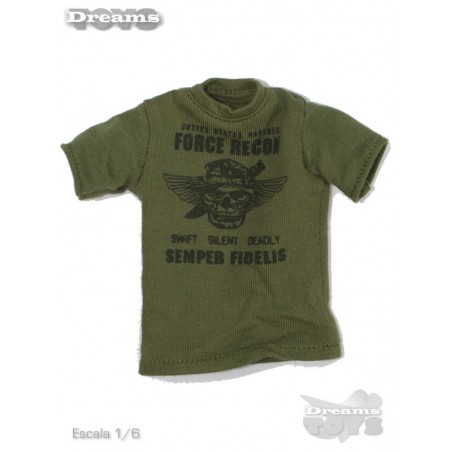 1/6 Playera Force Recon Easy & Simple