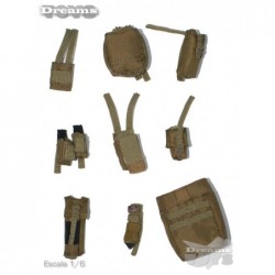1/6 Set de pouchs Easy & Simple
