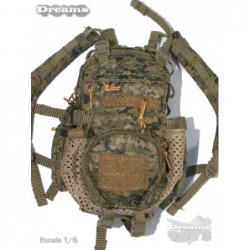 1/6 Mochila MARPAT Woodland YOTE Easy & Simple