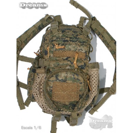 1/6 Mochila MARPAT Woodland YOTE Easy & Simple