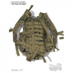 1/6 Mochila MARPAT Woodland YOTE Easy & Simple