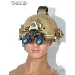 1/6 Casco Arena c/ AN/PVS-31 NVG y MK3 Counterweight Easy & Simple