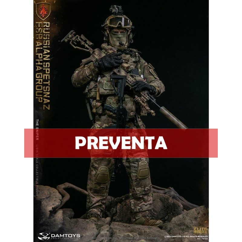 1/6 Russian Spetsnaz FSB Alpha Group Sniper
